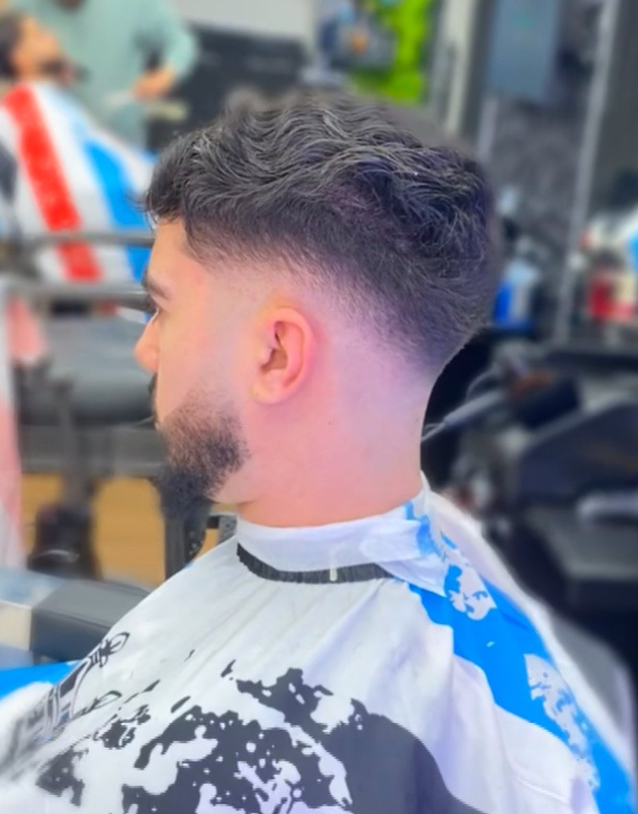 Profil d'un client avec dégradé et touche de couleur